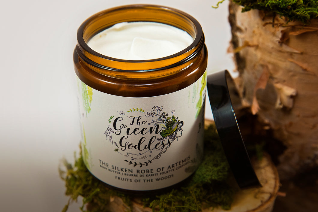 The Silken Robe of Artemis Body Butter/beurre de karité fouetté corporel